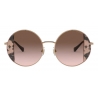 Miu Miu - Miu Miu Noir Sunglasses - Round - Cameo Pink Tortoiseshell - Sunglasses - Miu Miu Eyewear