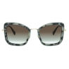 Miu Miu - Miu Miu Délice Sunglasses - Cat-Eye - Aqua Tortoiseshell - Sunglasses - Miu Miu Eyewear