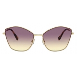 Miu Miu - Miu Miu La Mondaine Sunglasses - Cat-Eye - Violet SF Sole - Sunglasses - Miu Miu Eyewear