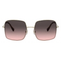Miu Miu - Miu Miu La Mondaine Sunglasses - Oversized Geometric - Gray Alabaster Gradient - Sunglasses - Miu Miu Eyewear