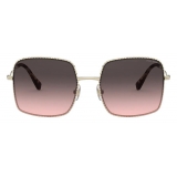 Miu Miu - Miu Miu La Mondaine Sunglasses - Oversized Geometric - Smoky Gray - Sunglasses - Miu Miu Eyewear