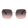 Miu Miu - Miu Miu La Mondaine Sunglasses - Oversized Geometric - Smoky Gray - Sunglasses - Miu Miu Eyewear