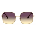 Miu Miu - Miu Miu La Mondaine Sunglasses - Oversized Geometric - Violet SF Sole - Sunglasses - Miu Miu Eyewear