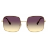 Miu Miu - Miu Miu La Mondaine Sunglasses - Oversized Geometric - Violet SF Sole - Sunglasses - Miu Miu Eyewear