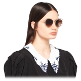 Miu Miu - Miu Miu La Mondaine Sunglasses - Cat-Eye - Pale Gold Gradient Sienna - Sunglasses - Miu Miu Eyewear