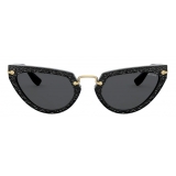 Miu Miu - Miu Miu Artiste Sunglasses - Cat-Eye - Diamond Black - Sunglasses - Miu Miu Eyewear