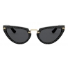 Miu Miu - Miu Miu Artiste Sunglasses - Cat-Eye - Diamond Black - Sunglasses - Miu Miu Eyewear