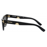 Miu Miu - Miu Miu Artiste Sunglasses - Cat-Eye - Diamond Black - Sunglasses - Miu Miu Eyewear