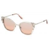 Swarovski - Moselle Mask Sunglasses - SK160-P 16A - Gray - Sunglasses - Swarovski Eyewear