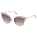 Swarovski - Moselle Cat Eye Sunglasses - SK164-P 57F - Beige - Sunglasses - Swarovski Eyewear