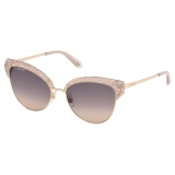 Swarovski - Nile Cat Eye Sunglasses - SK163-P 16Z - Beige - Sunglasses - Swarovski Eyewear