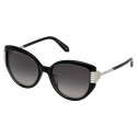 Swarovski - Fluid Cat Eye Sunglasses - SK0272-P - Black - Sunglasses - Swarovski Eyewear