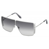 Swarovski - Occhiali da Sole Nile Round - SK162-P 57E - Beige - Occhiali da Sole - Swarovski Eyewear