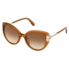 Swarovski - Occhiali da Sole Fluid Square - SK237-P 36F - Marrone - Occhiali da Sole - Swarovski Eyewear