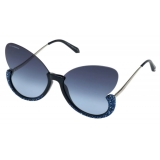 Swarovski - Moselle Butterfly Sunglasses - SK0270-P - Black - Sunglasses - Swarovski Eyewear