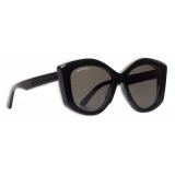 Balenciaga - Power Butterfly Sunglasses - Black - Sunglasses - Balenciaga Eyewear