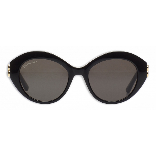 Balenciaga - Dynasty Oval Sunglasses - Black - Sunglasses - Balenciaga Eyewear