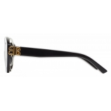 Balenciaga - Dynasty Oval Sunglasses - Black - Sunglasses - Balenciaga Eyewear