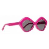 Balenciaga - Occhiali da Sole Power Cat - Rosa - Occhiali da Sole - Balenciaga Eyewear