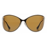 Balenciaga - Occhiali Da Sole Vision Butterfly - Kaki Scuro - Occhiali da Sole - Balenciaga Eyewear