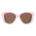 Balenciaga - Occhiali Da Sole Power Butterfly - Rosa - Occhiali da Sole - Balenciaga Eyewear