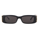 Balenciaga - Dynasty Rectangle Sunglasses - Black - Sunglasses - Balenciaga Eyewear