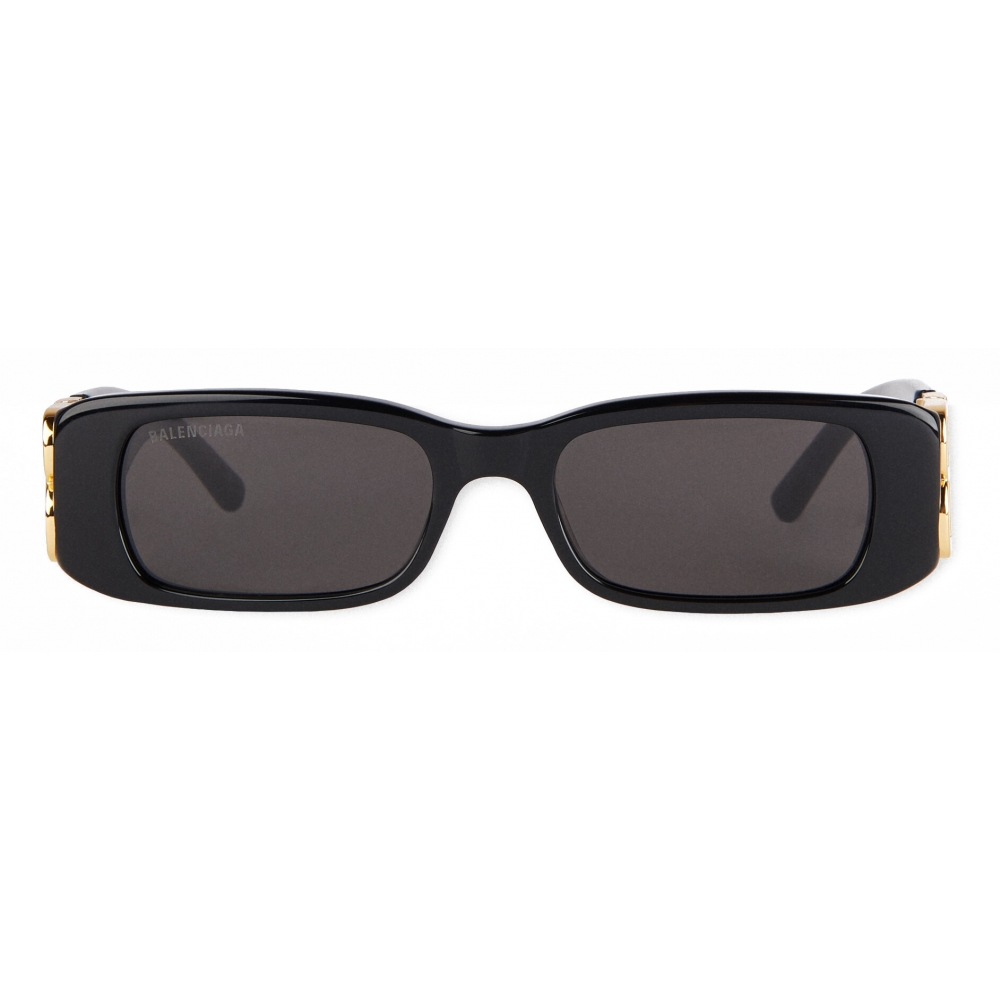 Balenciaga - Dynasty Rectangle Sunglasses - Black - Sunglasses ...