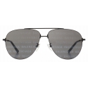 Balenciaga - Invisible XXL Pilot Sunglasses - Grey - Sunglasses - Balenciaga Eyewear