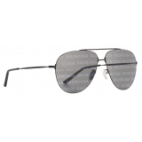 Balenciaga - Invisible XXL Pilot Sunglasses - Grey - Sunglasses - Balenciaga Eyewear