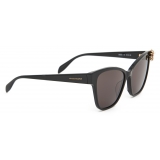 Alexander McQueen - Spider Jeweled Acetate Sunglasses - Black Grey - Alexander McQueen Eyewear