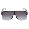 Alexander McQueen - Court Visor Sunglasses - Black Grey - Alexander McQueen Eyewear