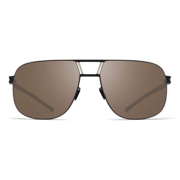 Mykita - Al - NO1 - Nero Argento Marrone - Metal Collection - Occhiali da Sole - Mykita Eyewear