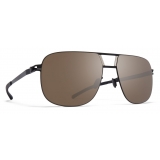 Mykita - Al - NO1 - Black Silver Brown - Metal Collection - Sunglasses - Mykita Eyewear