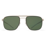 Mykita - Eli - NO1 - Matte Silver Black Green - Metal Collection - Sunglasses - Mykita Eyewear