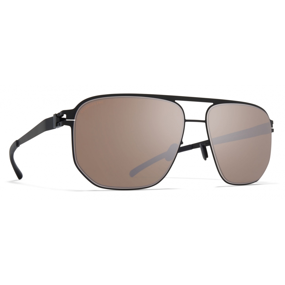 Mykita - Perry - NO1 - Black White Grey - Metal Collection - Sunglasses ...