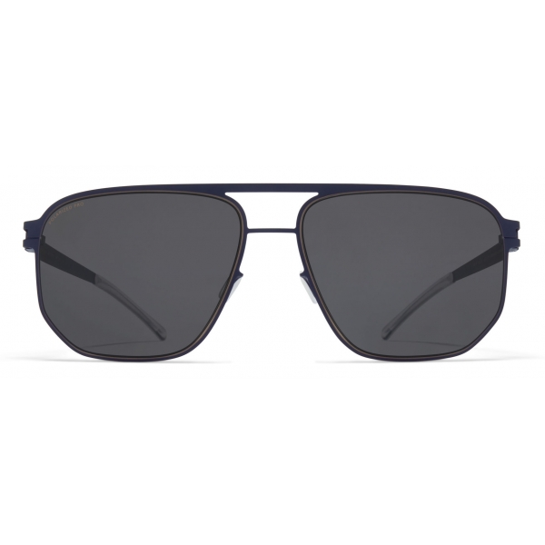 Mykita - Perry - NO1 - Indigo Dark Sand Grey - Metal Collection - Sunglasses - Mykita Eyewear