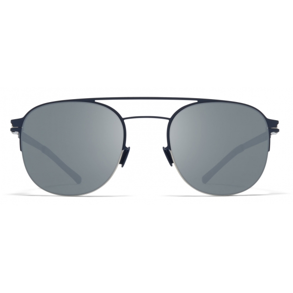 Mykita - Park - Decades - Argento Blu Intenso - Metal Collection - Occhiali da Sole - Mykita Eyewear