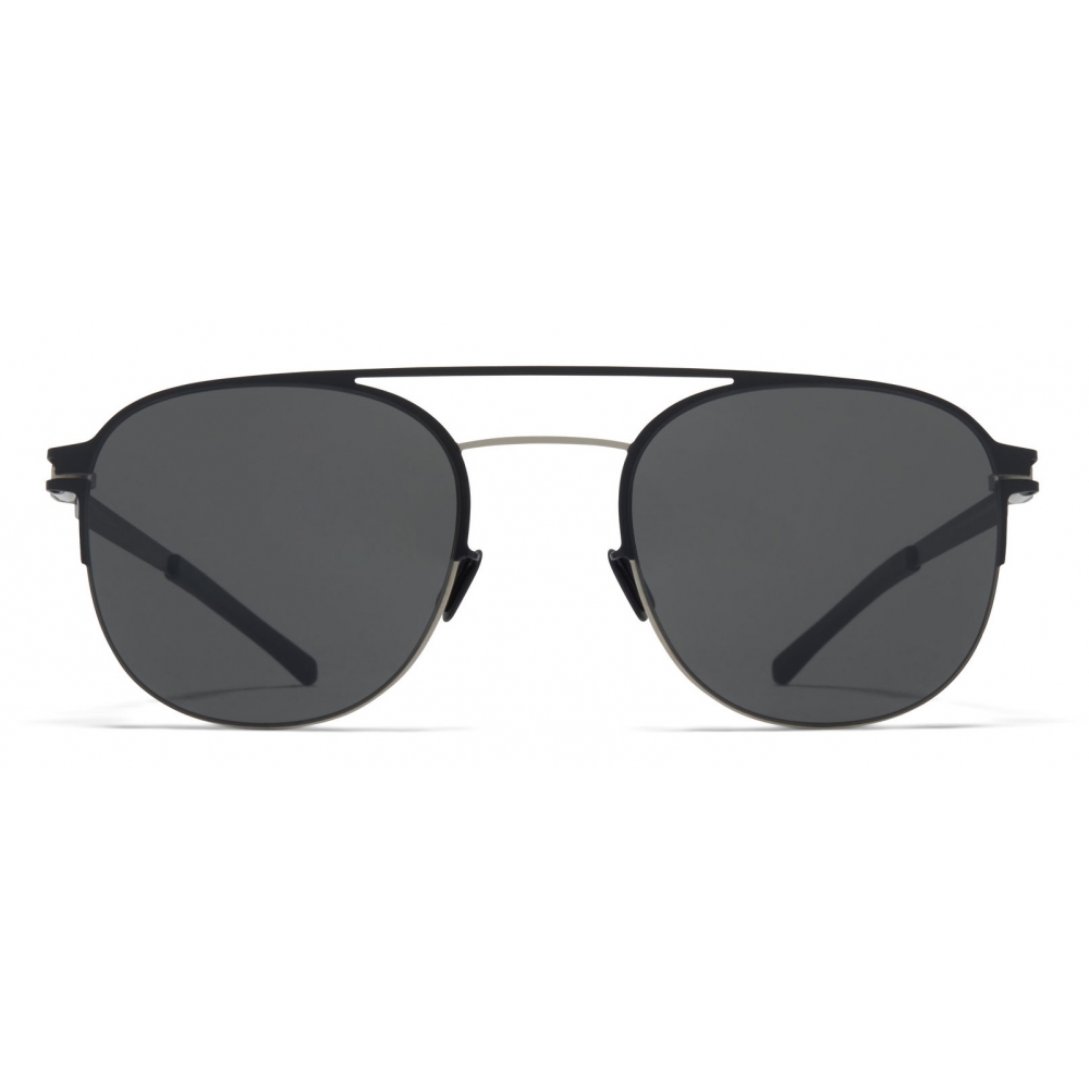 Mykita - Park - Decades - Matte Silver Black Dark Grey - Metal ...