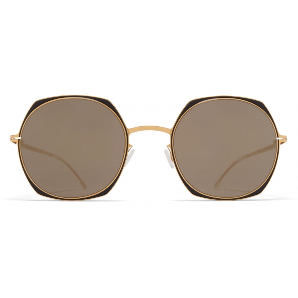 Mykita - Zelda - Decades - Oro Nero Grigio - Metal Collection - Occhiali da Sole - Mykita Eyewear