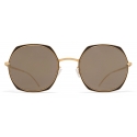 Mykita - Zelda - Decades - Gold Black Grey - Metal Collection - Sunglasses - Mykita Eyewear