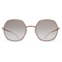 Mykita - Zelda - Decades - Shiny Copper Stone Grey - Metal Collection - Sunglasses - Mykita Eyewear