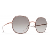 Mykita - Zelda - Decades - Shiny Copper Stone Grey - Metal Collection - Sunglasses - Mykita Eyewear