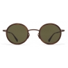 Mykita - Eetu - Lite - Mocca Zanzibar Verde - Metal Collection - Occhiali da Sole - Mykita Eyewear