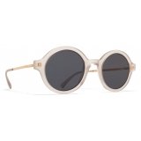 Mykita - Esbo - Lite - Champagne Opaco Oro Grigio - Lite Acetate Collection - Occhiali da Sole - Mykita Eyewear