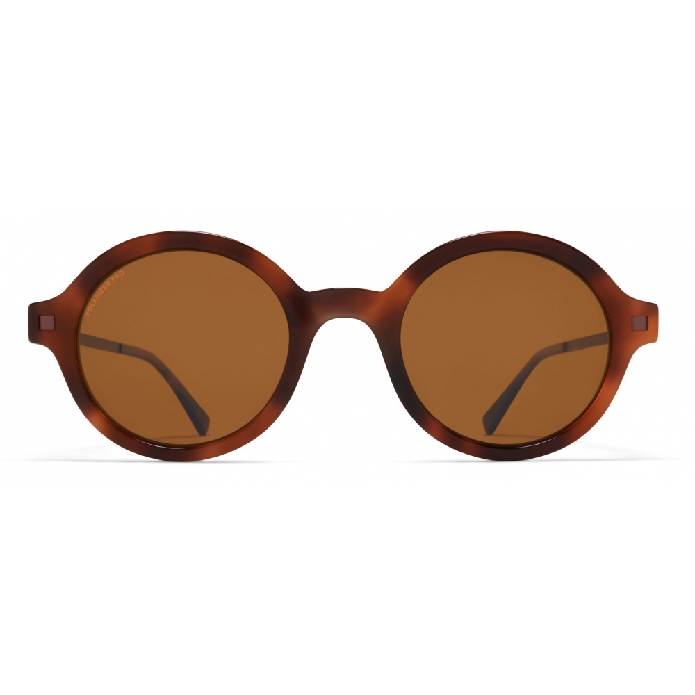 Mykita - Esbo - Lite - Zanzibar Mocca Amber Brown - Lite Acetate Collection - Sunglasses - Mykita Eyewear