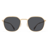 Mykita - Felix - Lite - Champagne Gold Dark Grey - Metal Collection - Sunglasses - Mykita Eyewear