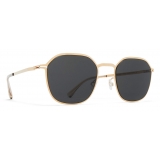 Mykita - Felix - Lite - Champagne Gold Dark Grey - Metal Collection - Sunglasses - Mykita Eyewear