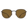 Mykita - Lennard - Lite - Black Brown - Metal Collection - Sunglasses - Mykita Eyewear