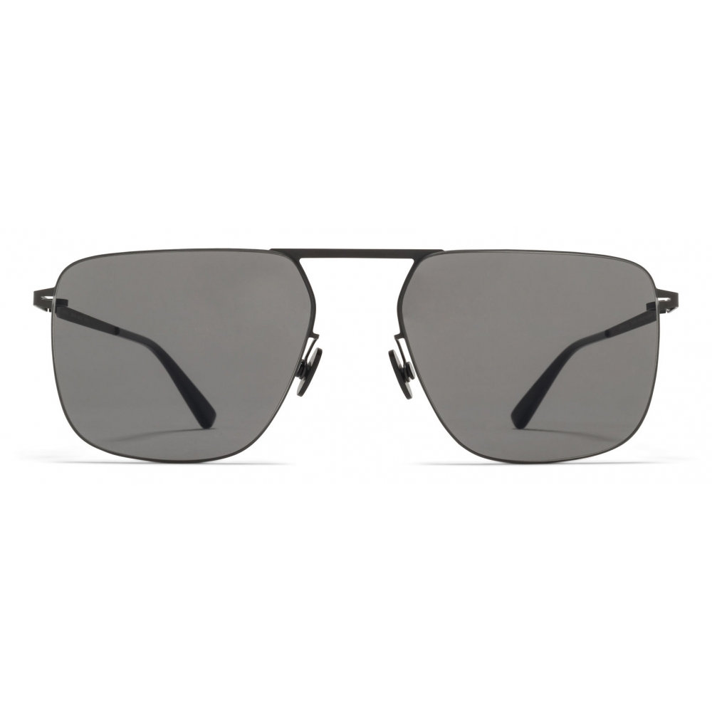 Mykita - Masao - Lessrim - Black Grey - Metal Collection - Sunglasses ...