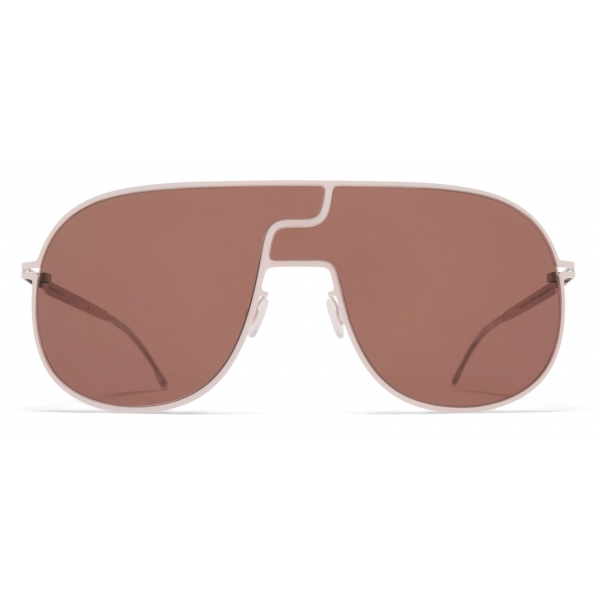 Mykita - Studio 12.1 - Mykita Studio - Aurore Legno di Rosa Marrone - Metal Collection - Occhiali da Sole - Mykita Eyewear